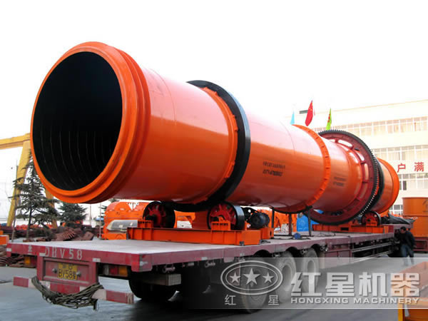 转筒烘干机发货