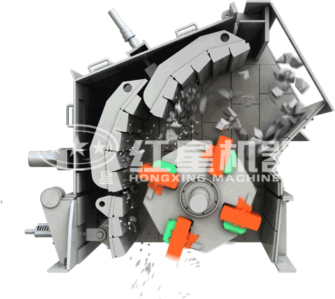 三腔反击破具有三块反击板