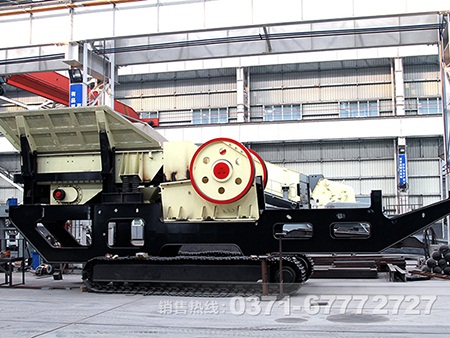 履带式移动破碎站