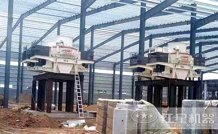 制砂机生产现场 制砂机生产现场