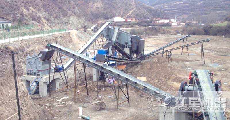 湖南煤矸石制砂生产线
