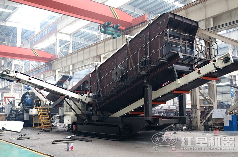 履带式移动破组装中