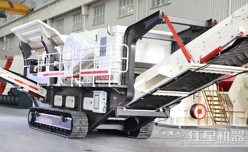 履带式移动破碎站